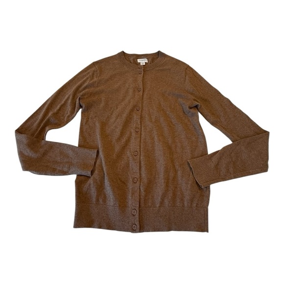 J. Crew ** Classic Cardigan in Heather Mushy Women’s Size XS Neutral Minimalist - Picture 12 of 16